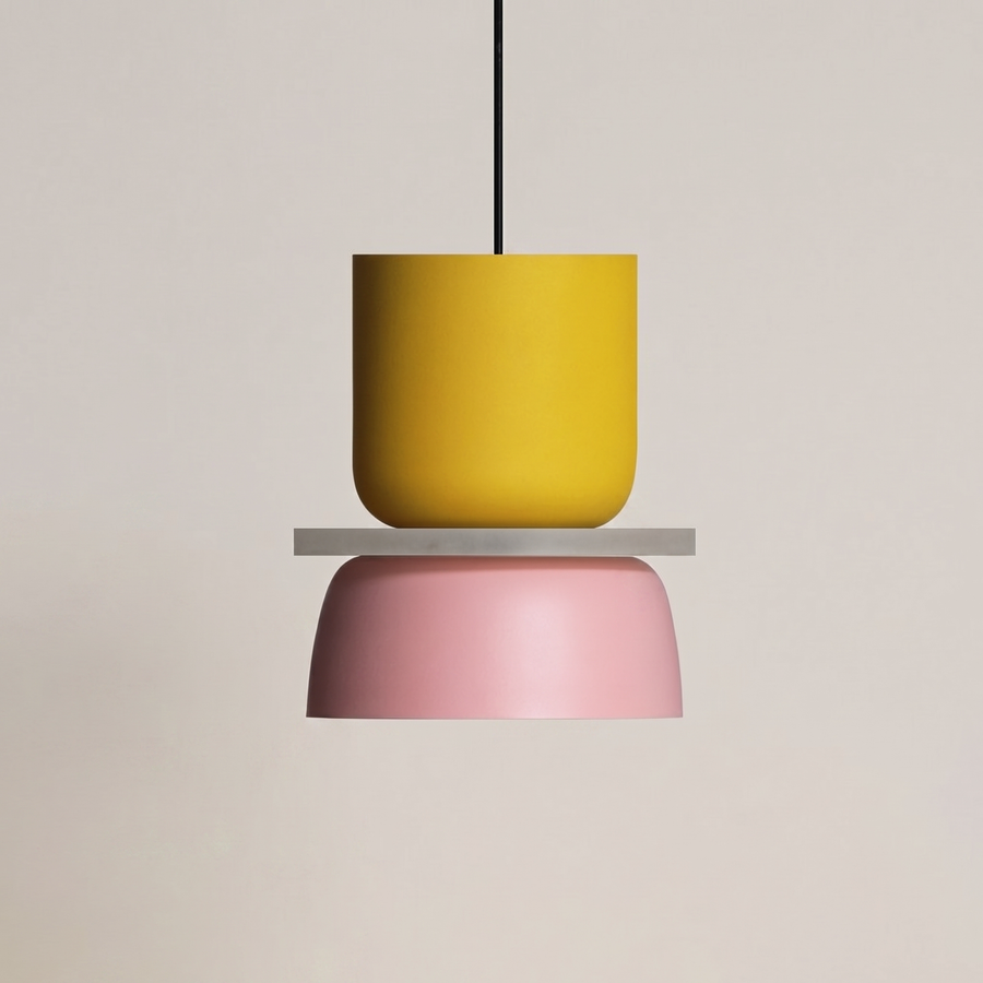 Nordic Macaron Pendant Light – Modern Acrylic Chandelier