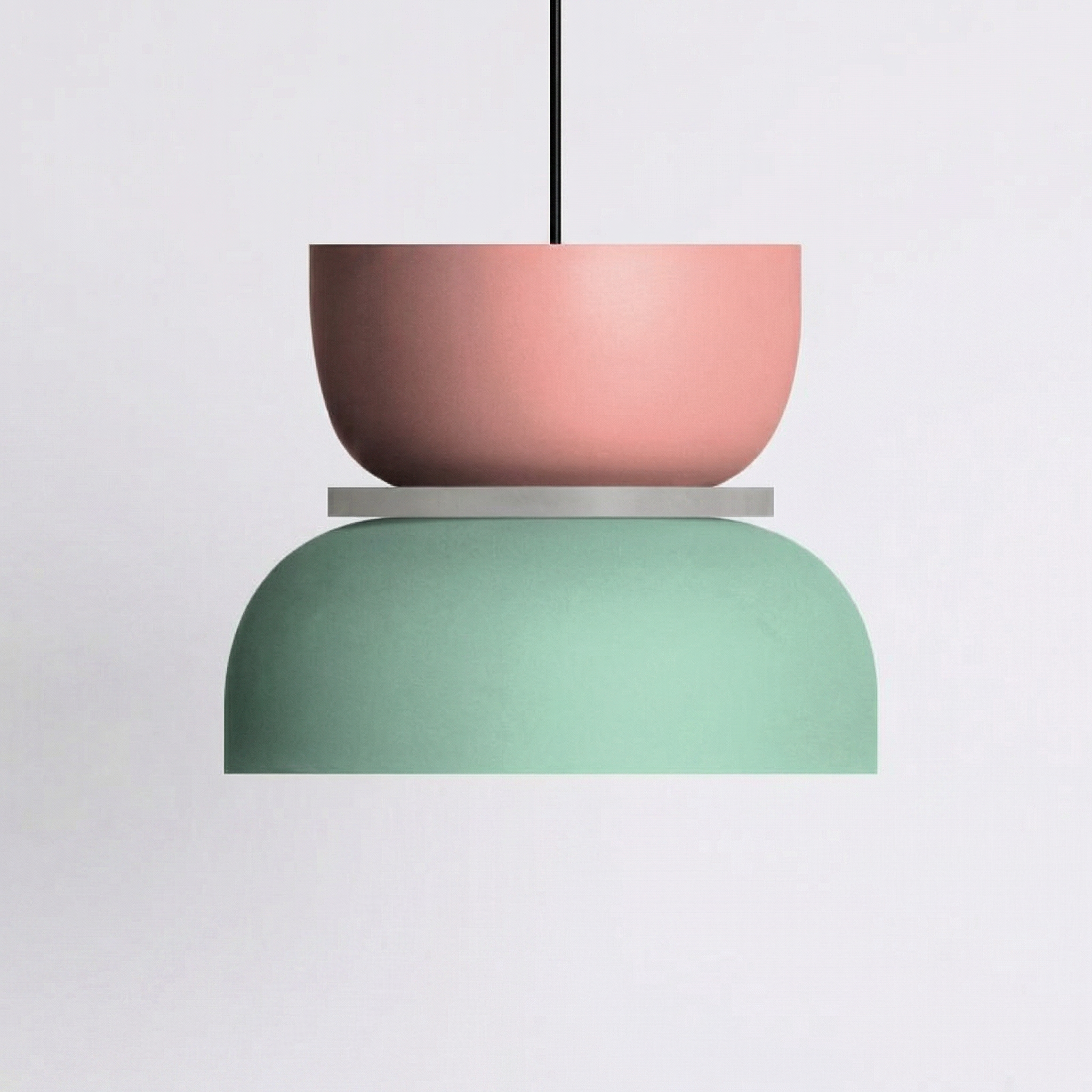 Nordic Macaron Pendant Light – Modern Acrylic Chandelier