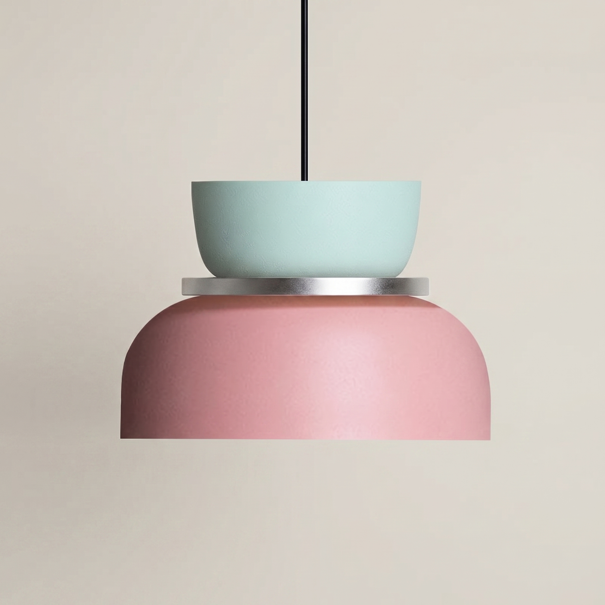 Nordic Macaron Pendant Light – Modern Acrylic Chandelier
