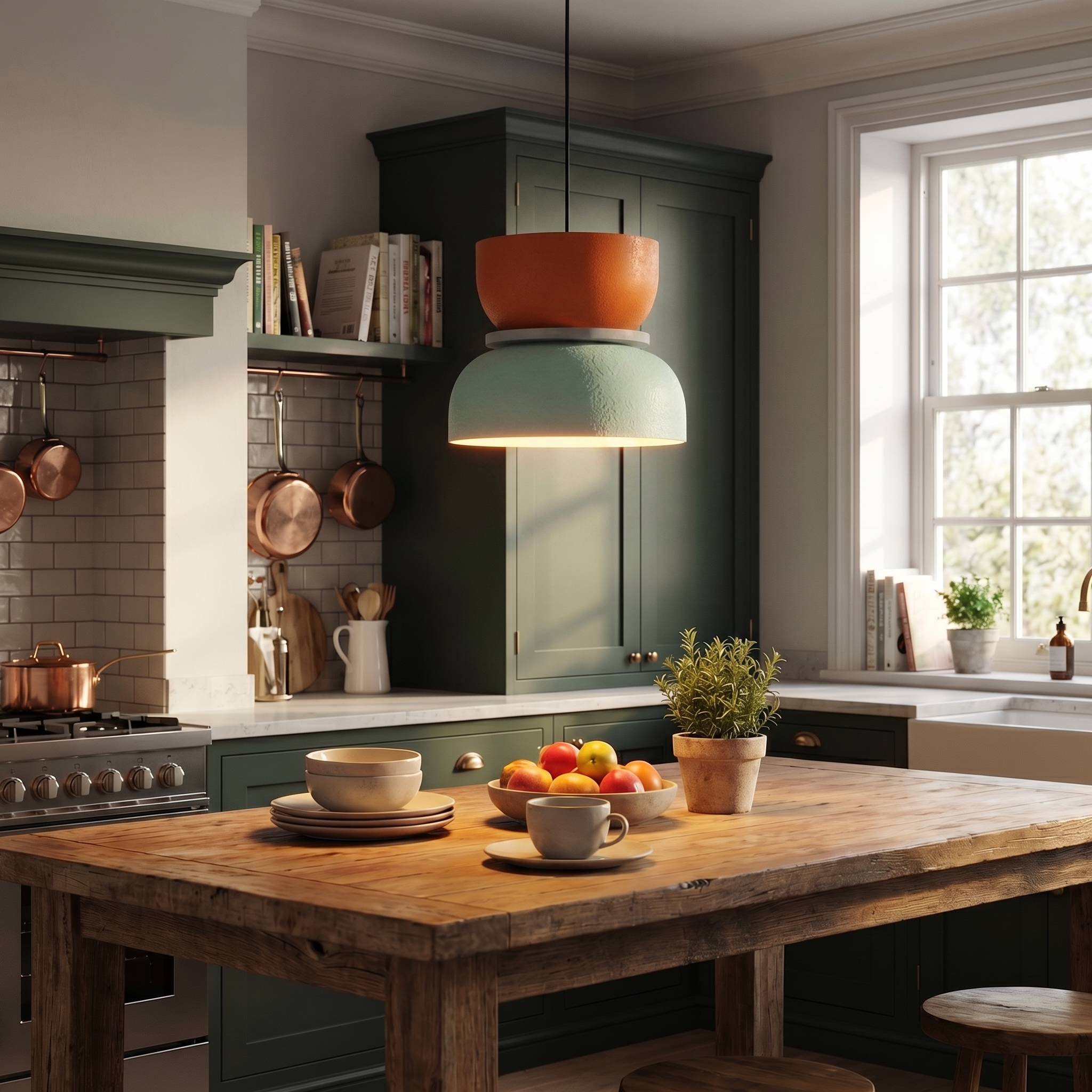 Nordic Macaron Pendant Light – Modern Acrylic Chandelier