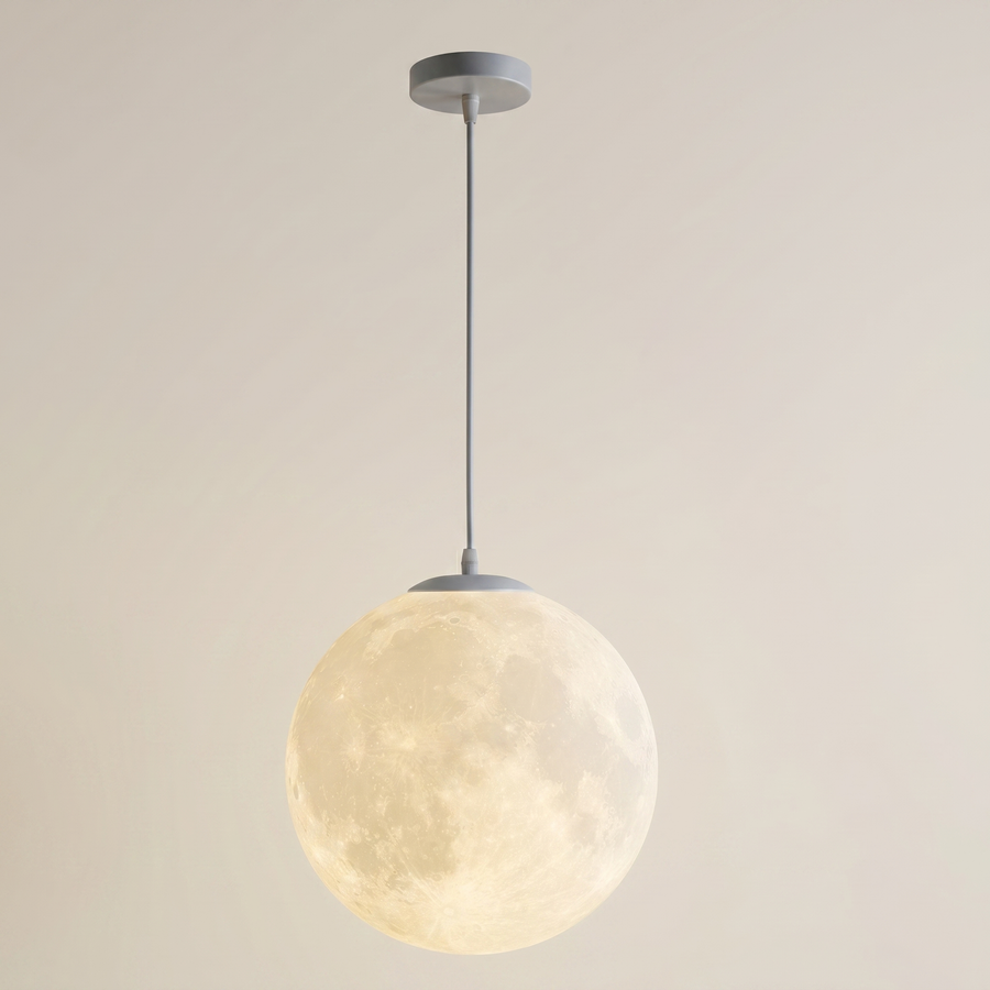 3D Moon Pendant Light