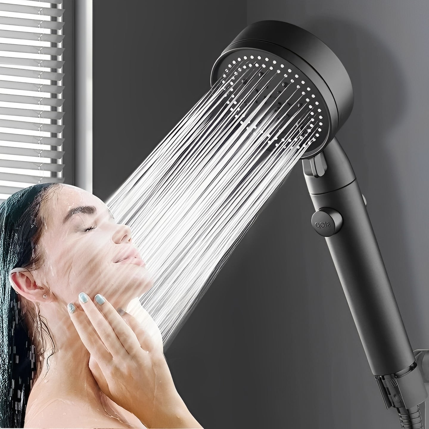 Versatile High Pressure Filtered Shower Head with 5 Modes