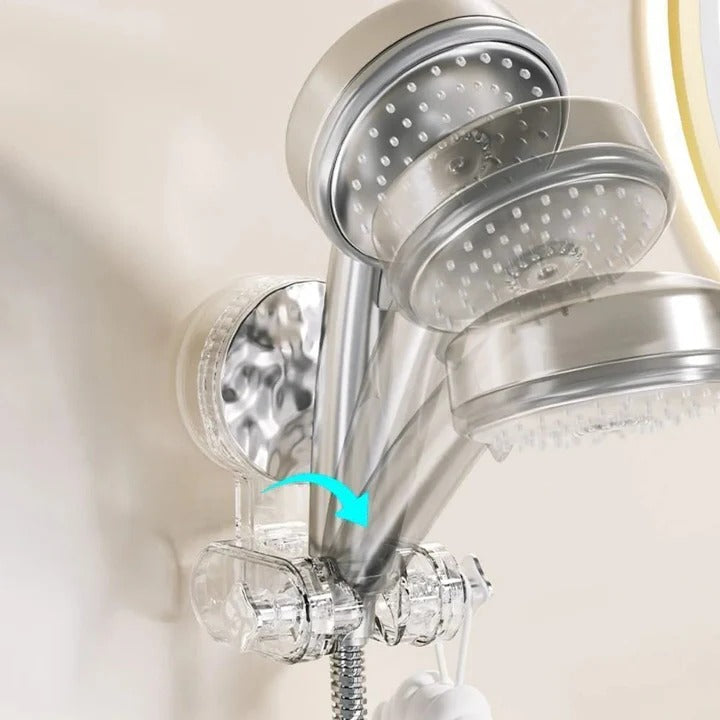 Flexible Wall Mounted Shower Head with Adjustable Holder