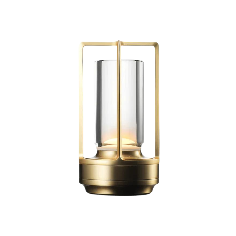 LumiCage | Table Lamp – Wireless Touch Control & Adjustable Light