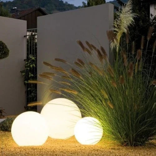 LuminAura | Spherical LED Garden Light – 16-Colour Ambient Glow
