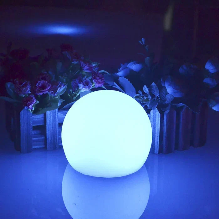 LuminAura | Spherical LED Garden Light – 16-Colour Ambient Glow