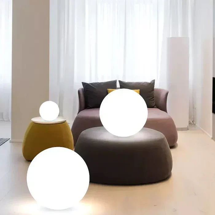 LuminAura | Spherical LED Garden Light – 16-Colour Ambient Glow
