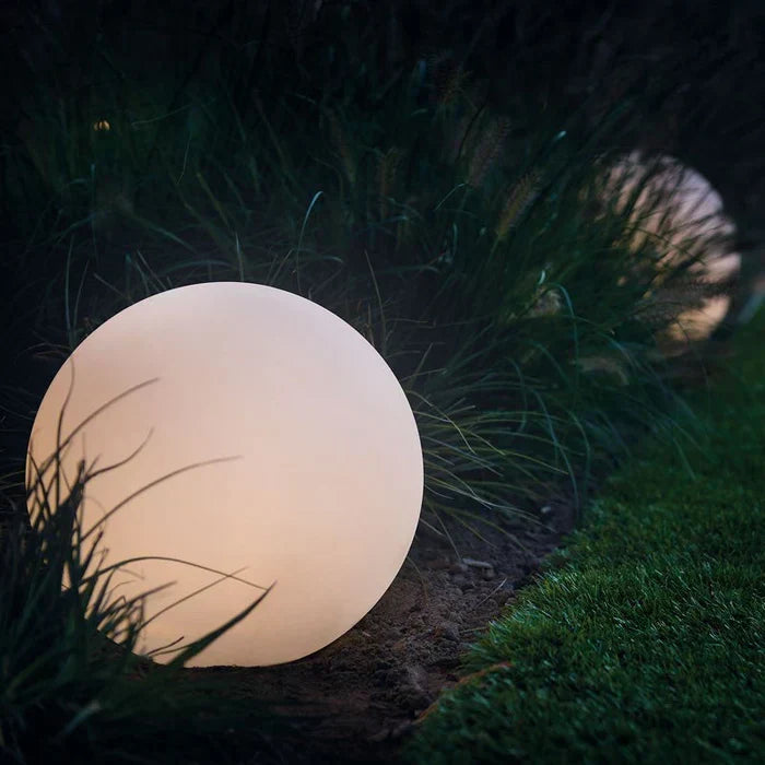 LuminAura | Spherical LED Garden Light – 16-Colour Ambient Glow