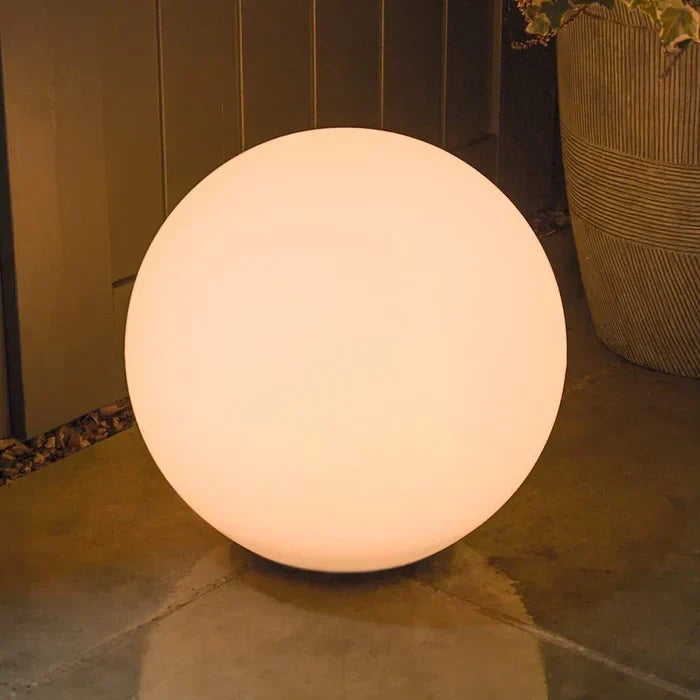 LuminAura | Spherical LED Garden Light – 16-Colour Ambient Glow