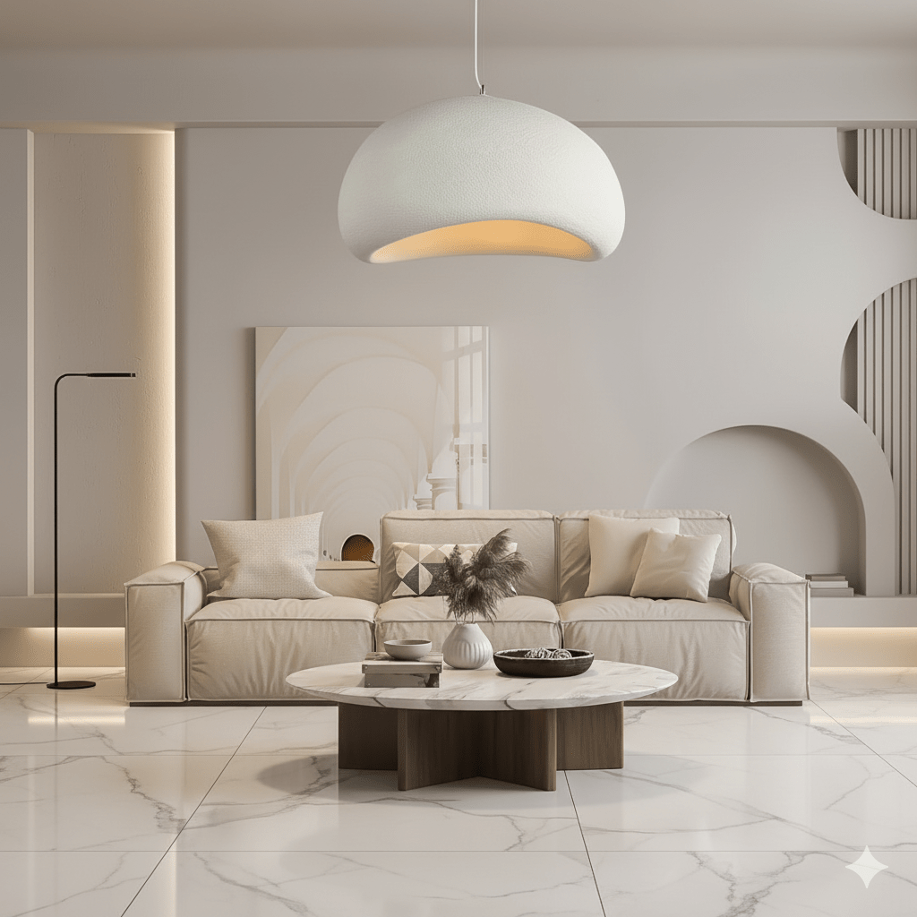 LumiVetra | Pendant Ceiling Light – Dimmable Glass Elegance