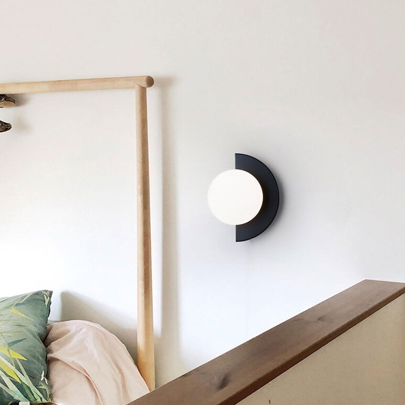 OrbitaLux | Modern Wall Sconce – Vibrant LED Bedroom Light
