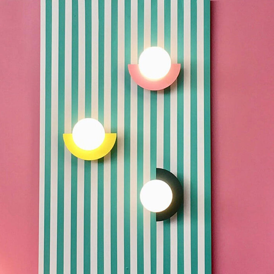 OrbitaLux | Modern Wall Sconce – Vibrant LED Bedroom Light