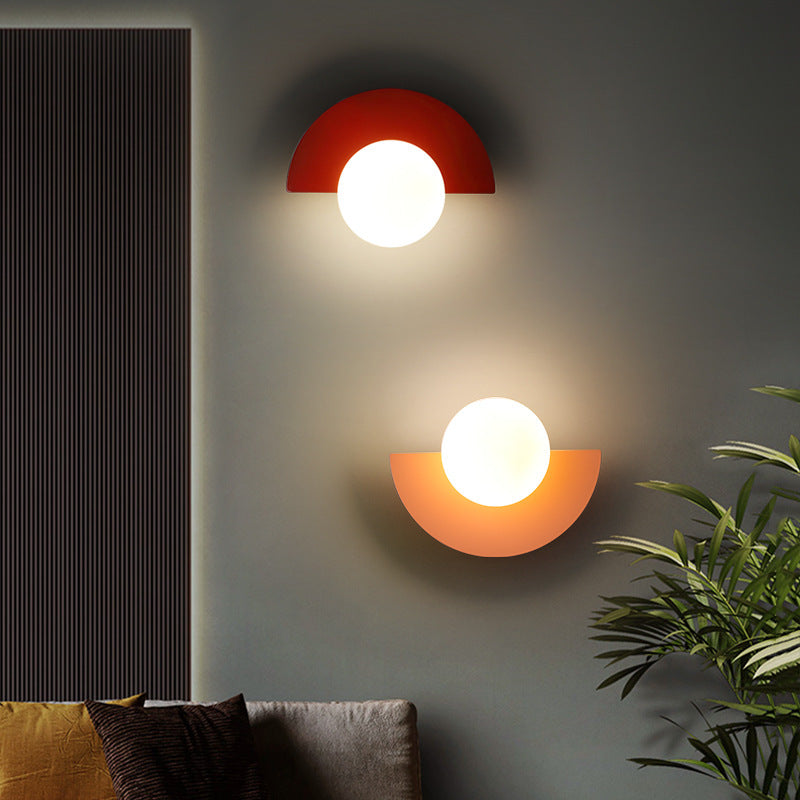 OrbitaLux | Modern Wall Sconce – Vibrant LED Bedroom Light