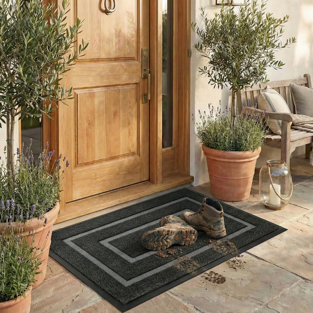 Non-Slip Rubber Backed Door Mat
