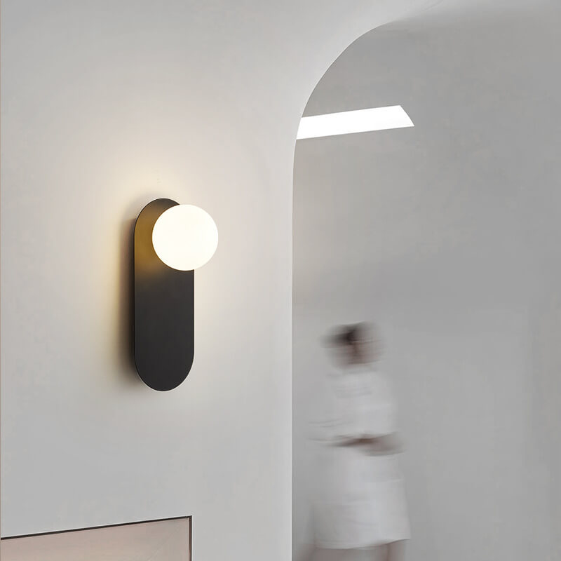 PureArc | Wall Sconce – Modern Glass Ring Design