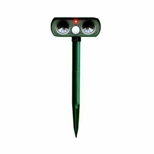 Solar Infrared Animal Repeller Outdoor Pest Deterrent Device