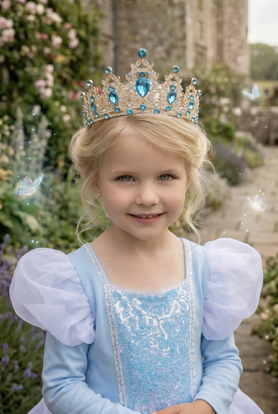 PRINCESS NATALIA TIARA BLUE