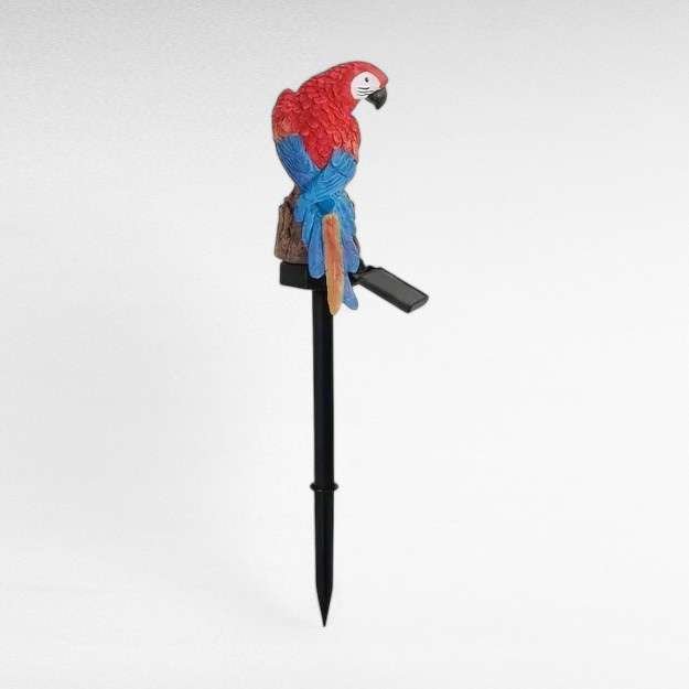 Bird Shaped Solar LED Garden Lights on Stake for Outdoor Areas