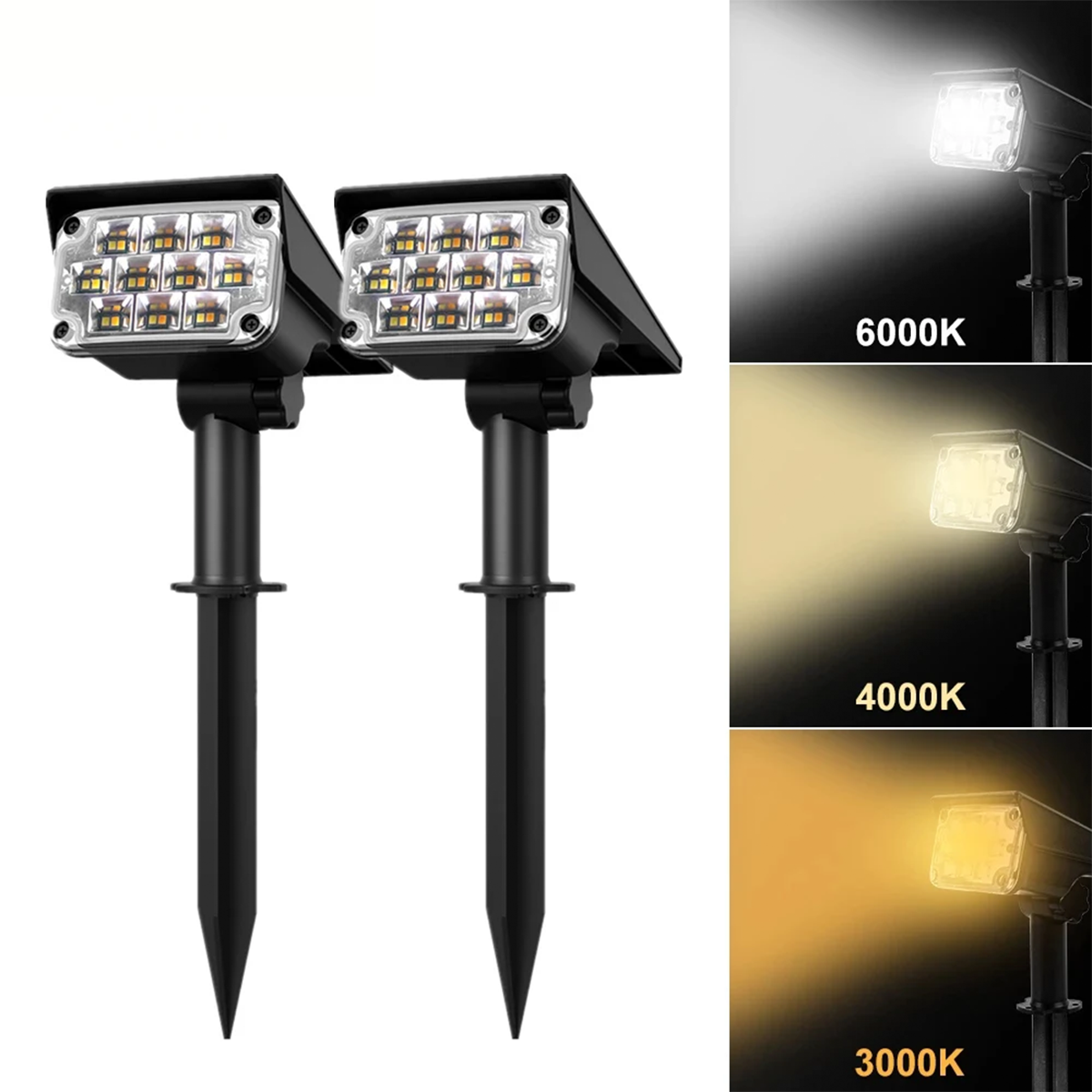 SolarBeam | Garden Spotlight – Wireless Eco-Friendly Outdoor Lighting