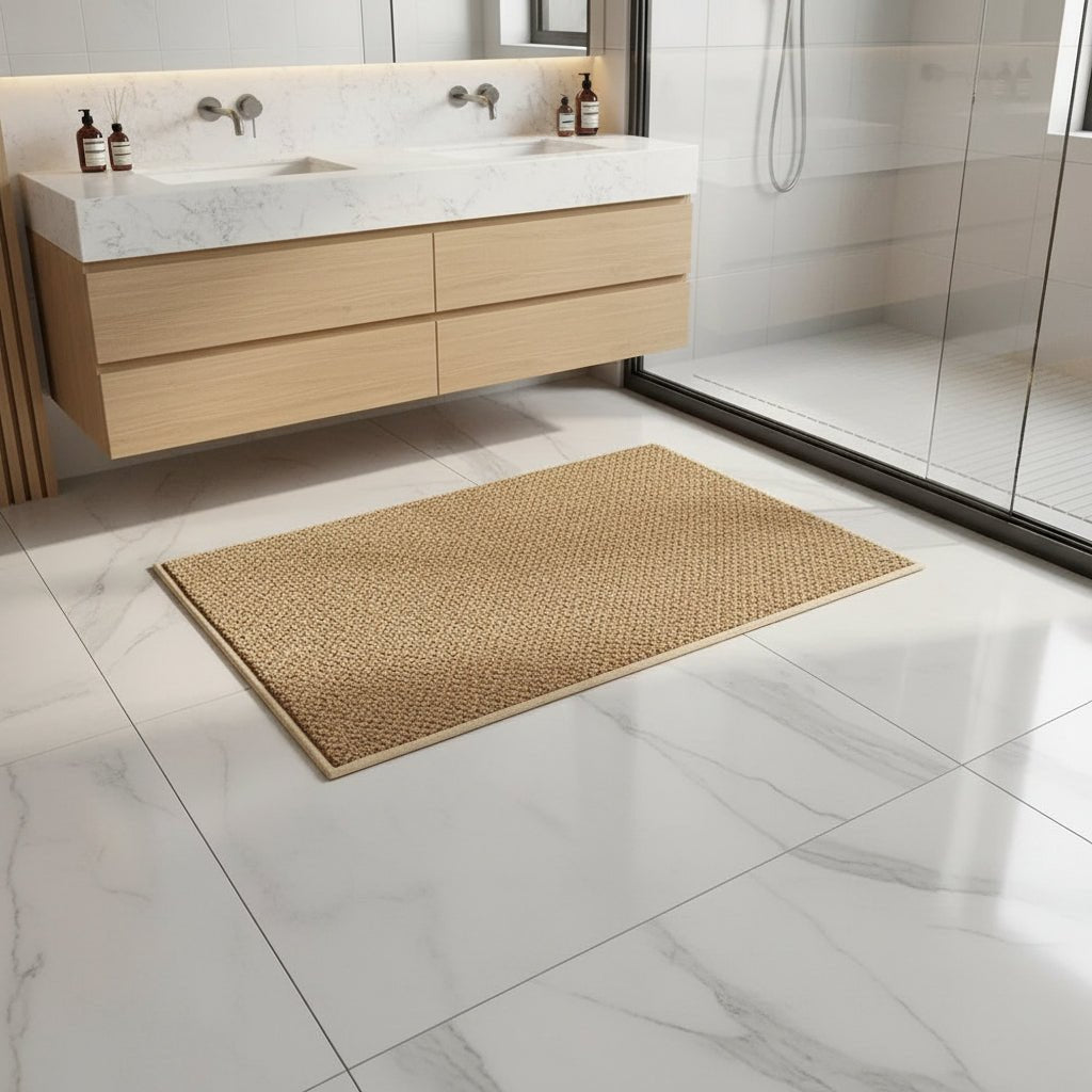 StoneWeave | Absorbent Entrance Mat – Modern Moisture-Retaining Barrier