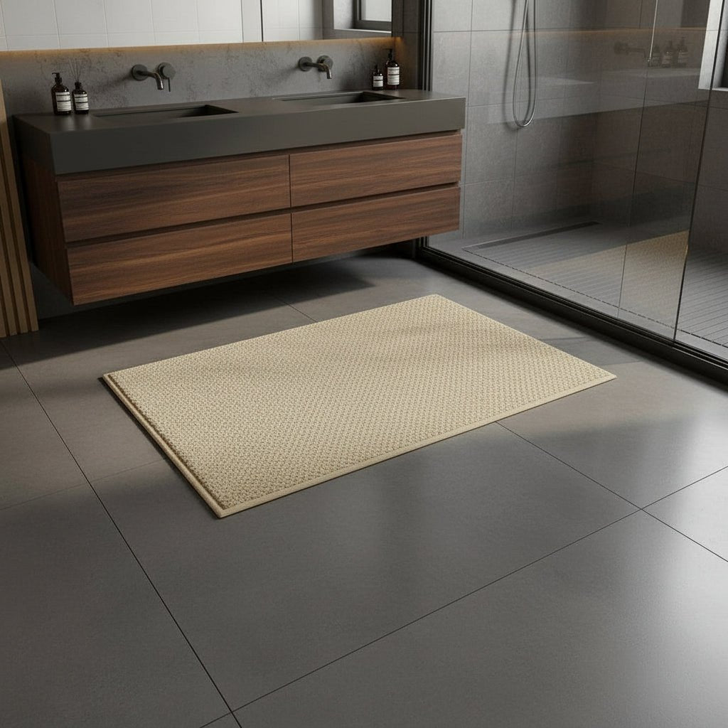 StoneWeave | Absorbent Entrance Mat – Modern Moisture-Retaining Barrier