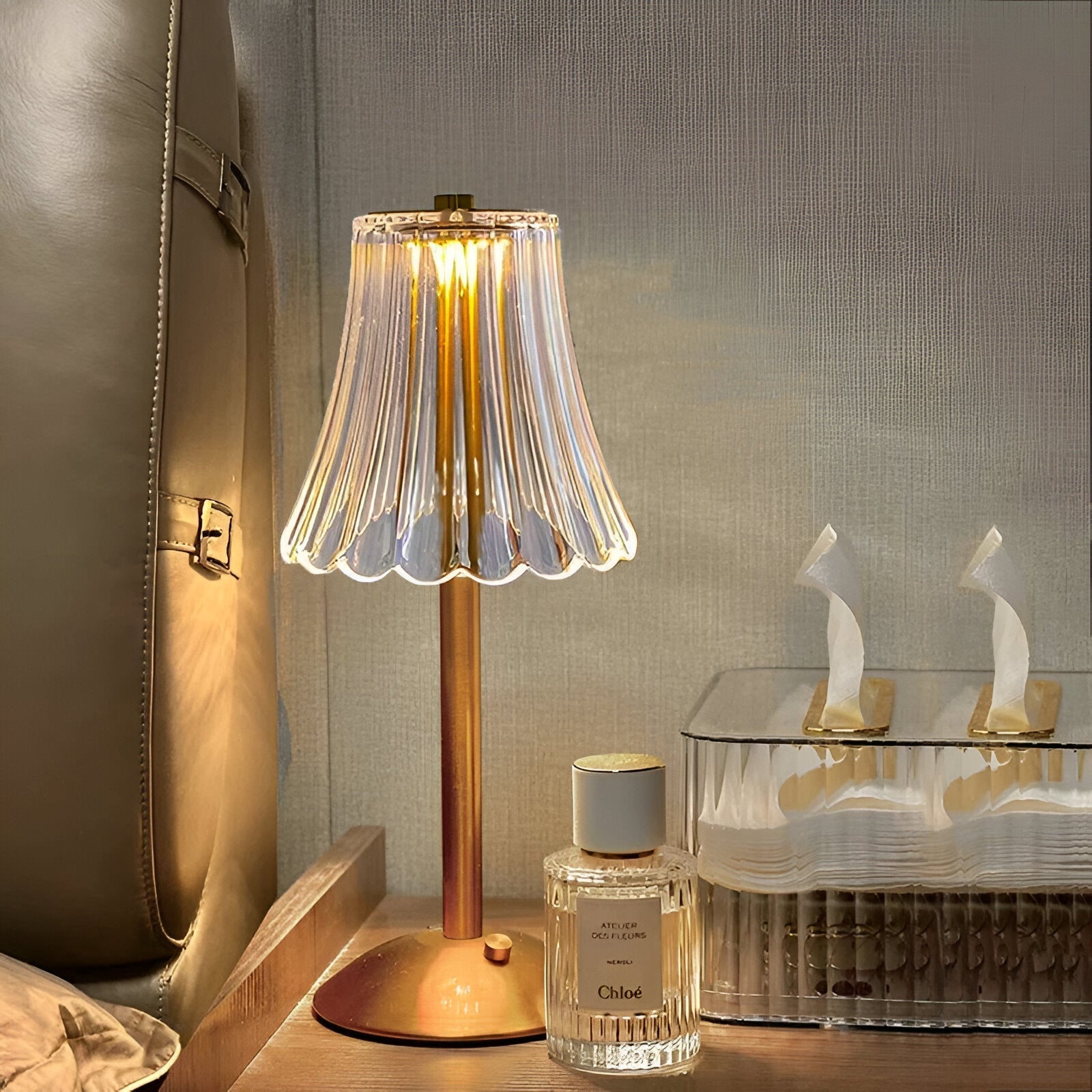 VintageAura | Table Lamp – Elegant Dimmable Lighting